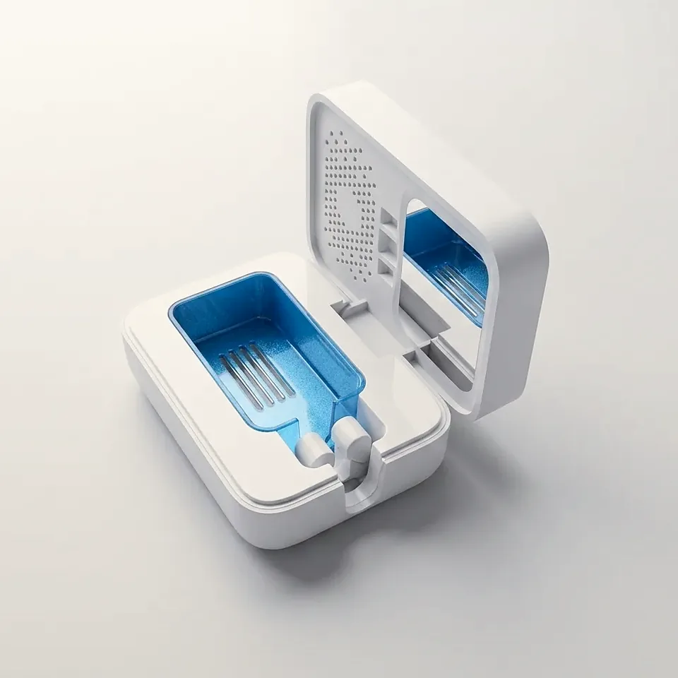 UV Toothbrush Sanitizer Holder